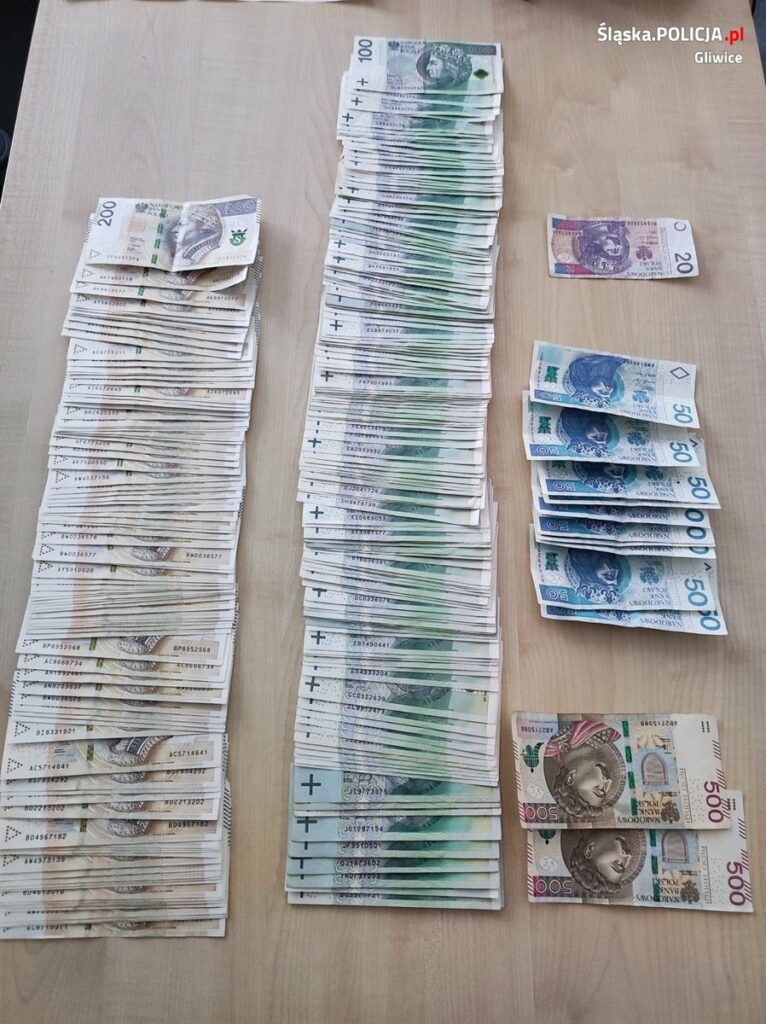 Zamiast ochraniać, kradł. Zobaczcie, co u niego znaleziono. Fot. KMP Gliwice