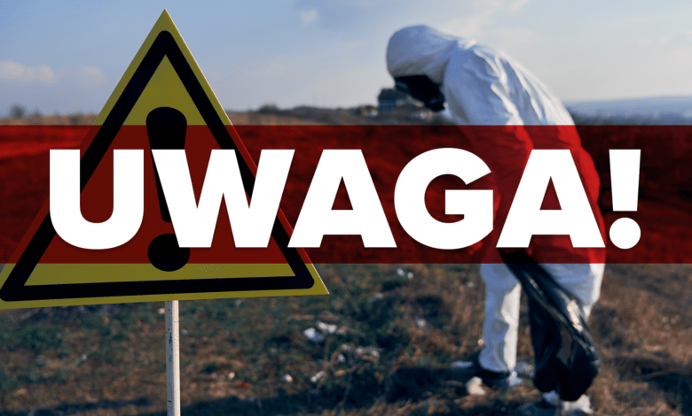 skażenie w tarnowskich górach