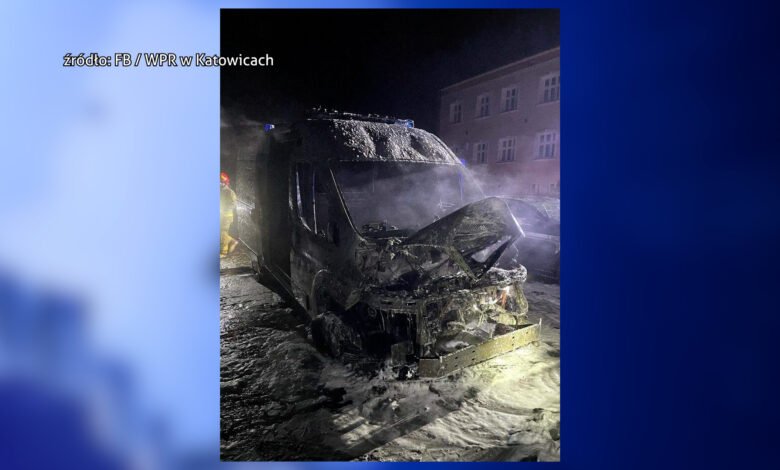 Podpalił karetki dla Ukrainy. Piroman w rękach policji