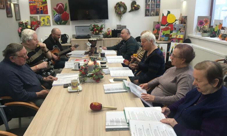 Srebrne Katowice: Rozśpiewani seniorzy/fot.TVS