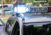 Bytom: chodził po mieście i niszczył siekierą samochody. Fot. Policja Śląska