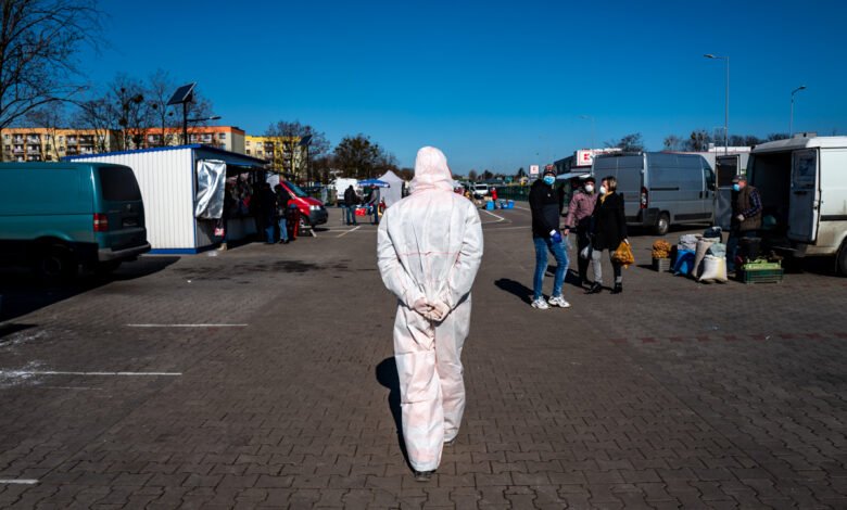 Taki widok na miejskich targowiskach nie był dla nikogo zaskoczeniem.