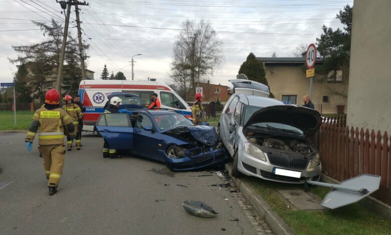 Zignorował znak STOP/fot.Śląska Policja