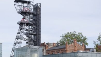 wieża widokowa w muzeum śląskim