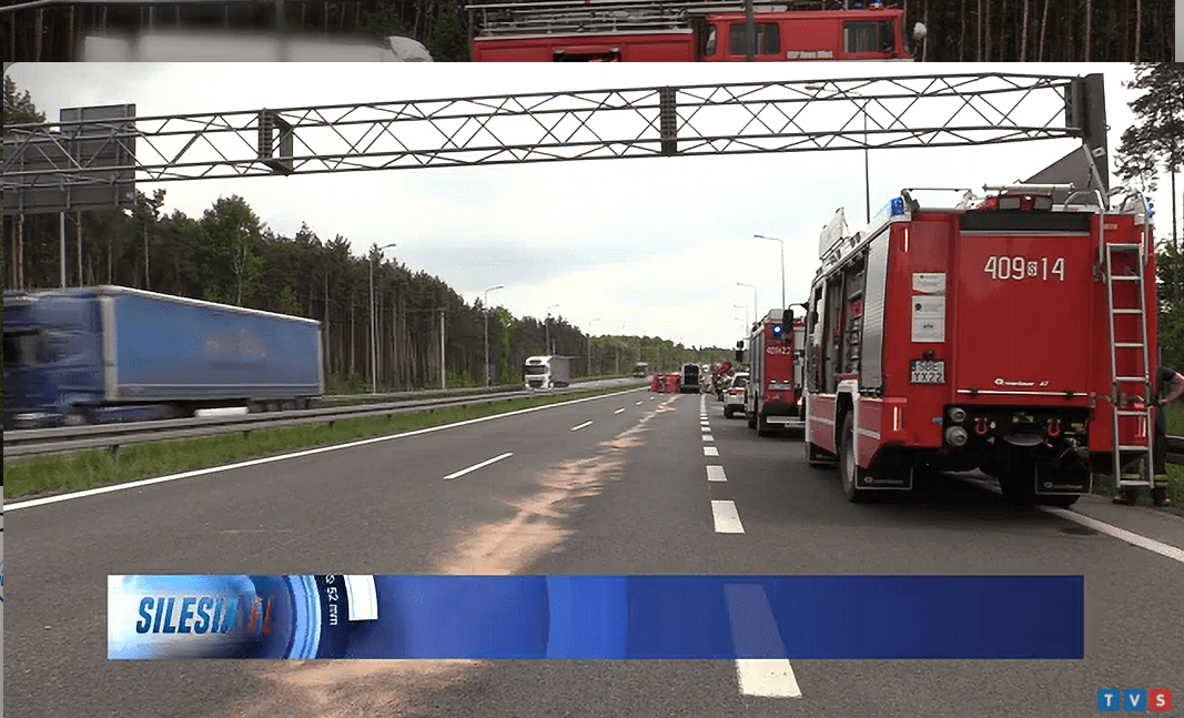 Śmiertelny wypadek na S1 w Mierzęcicach