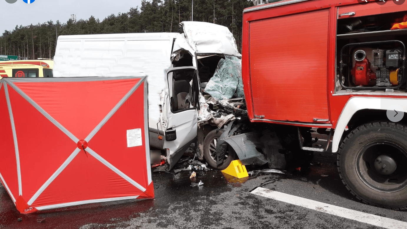 Śmiertelny wypadek na S1 w Mierzęcicach