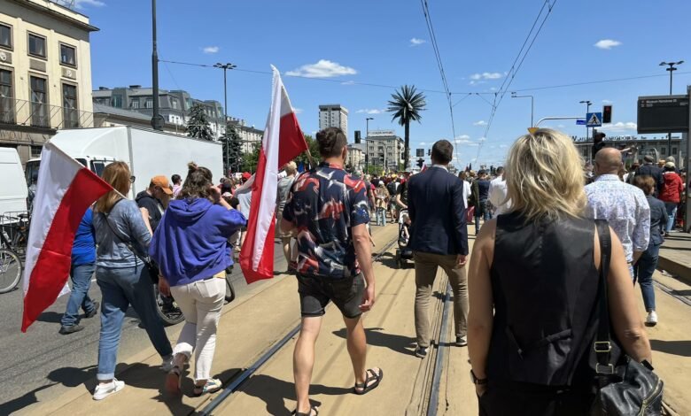 manifestacja w warszawie