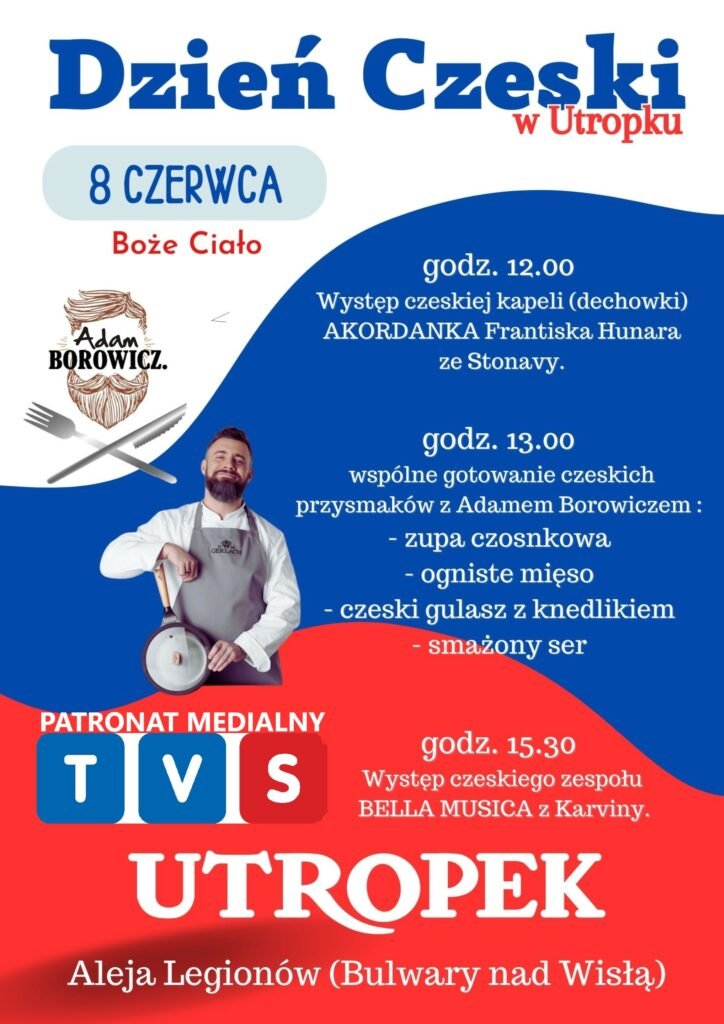To będzie prawdziwa uczta! Dzień Czeski w Utropku już jutro