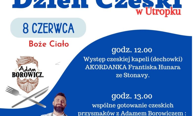 To będzie prawdziwa uczta! Dzień Czeski w Utropku już jutro