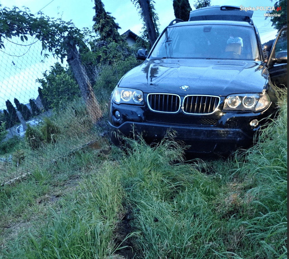 Mikołów bmw pijana kobieta
