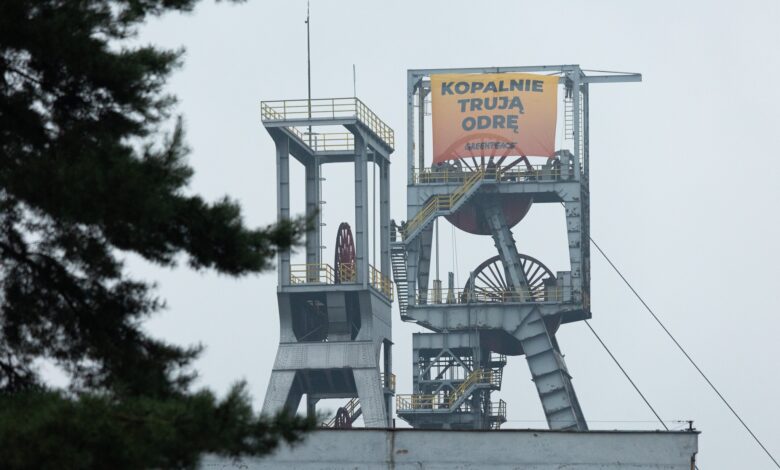 Greenpeace protestuje w Rudzie Śląskiej. Fot. Greenpeace
