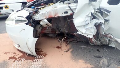 Wypadek na Wielopolskiej w Rybniku/fot.Śląska Policja
