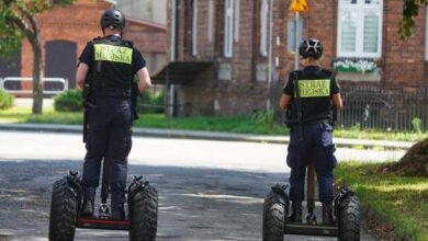 W Częstochowie straż miejska jeździ na... segwayach. Fot. UM Częstochowa