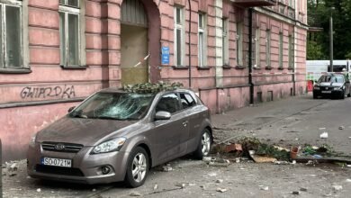 zmarła kobieta urwał się balkon
