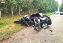 21-latek wypadł z auta. Nie żyje/fot.Policja Lubelska