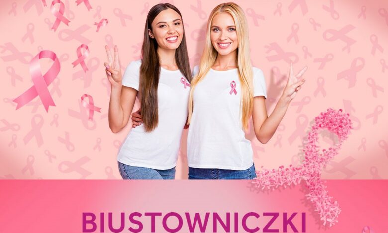 Akcja Biustowniczki w Atrium Plejada