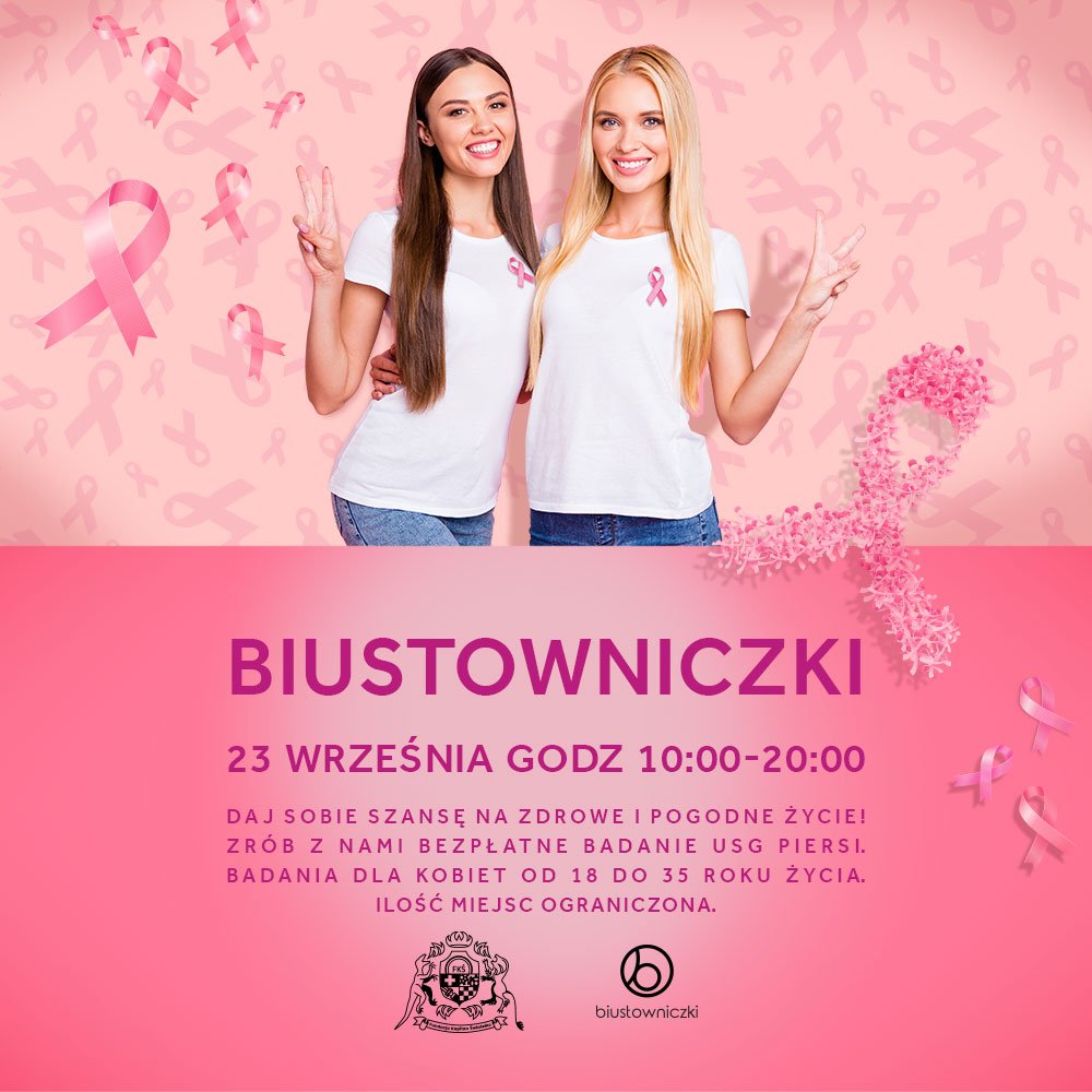 Akcja Biustowniczki w Atrium Plejada