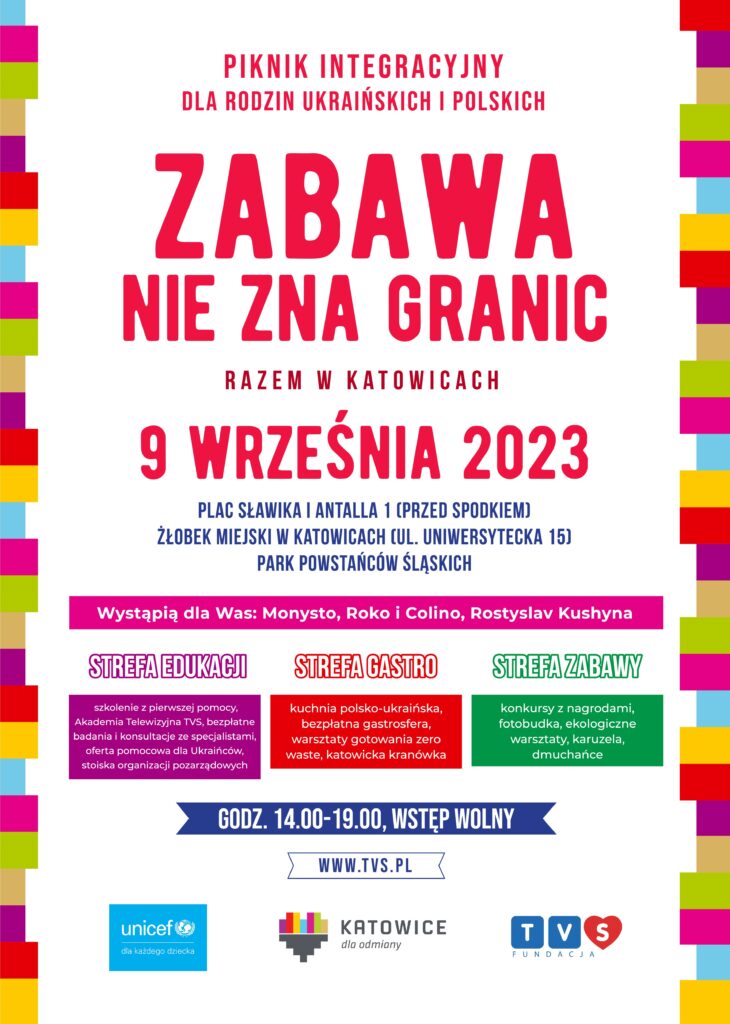 Piknik Fundacji TVS 9 września w Katowicach/fot.UM Katowice