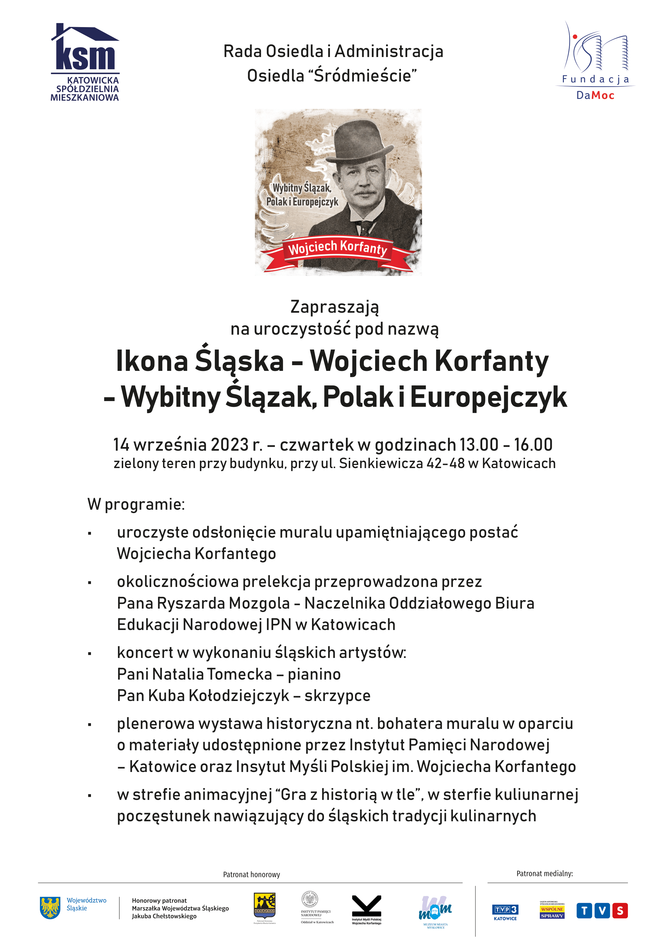 Ikona Śląska – Wojciech Korfanty – Wybitny Ślązak, Polak, Europejczyk