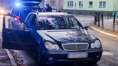 Ukradł mercedesa i zasnął. Sam wystawił się policjantom/fot.Policja Lubuska