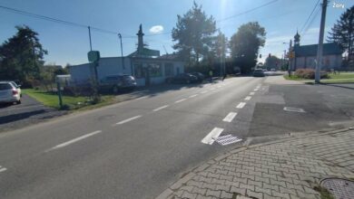 Żory: 10-latek wbiegł wprost pod samochód. Fot. Policja ŚLąska