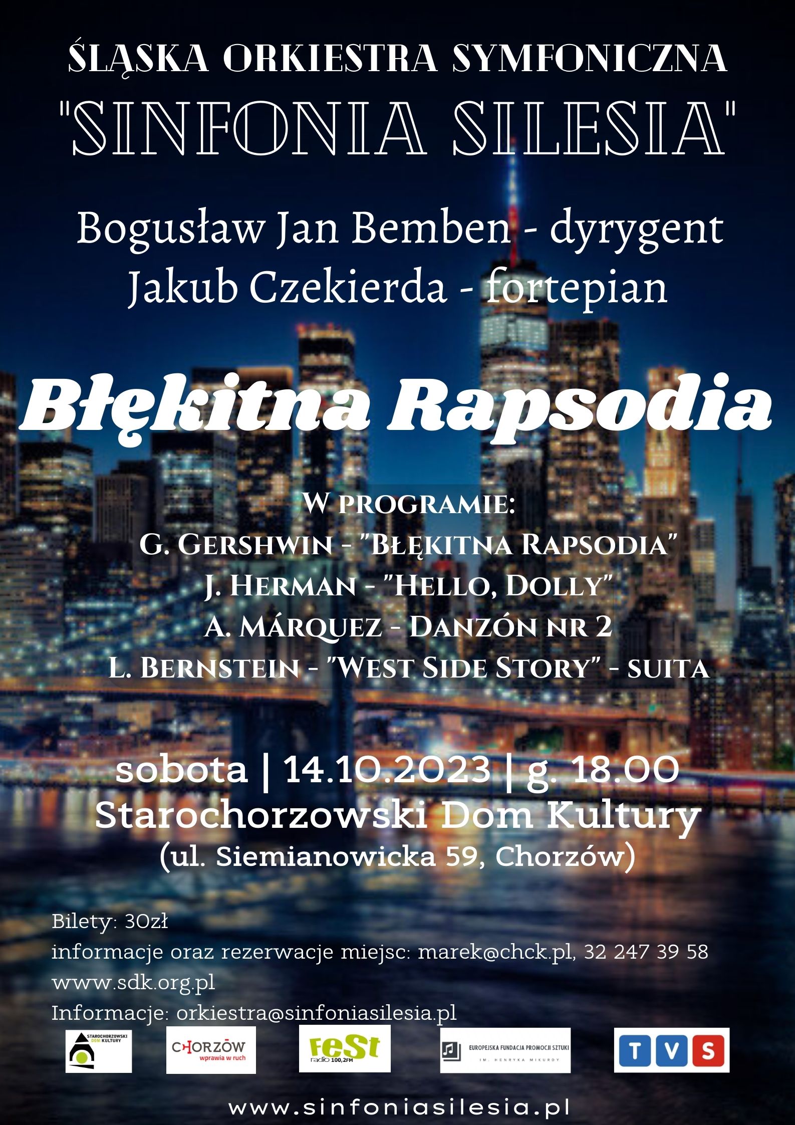 Koncert Śląskiej Orkiestry Symfonicznej „SINFONIA SILESIA”