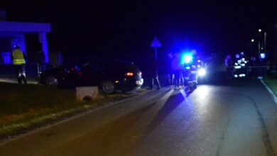 19-latek przejechał po pieszym. Mężczyzna nie żyje/fot.Policja Małopolska