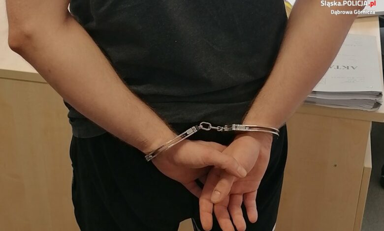 Śląskie: Zaatakował trzy osoby bagnetem/fot.Śląska Policja