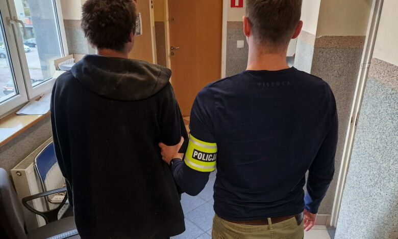 Pożar Przystani Ocalenie w Ćwiklicach. Podpalacz w rękach policji/fot.Śląska Policja