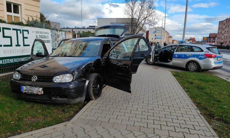 Sceny, jak z filmu akcji w Raciborzu/fot.Śląska Policja