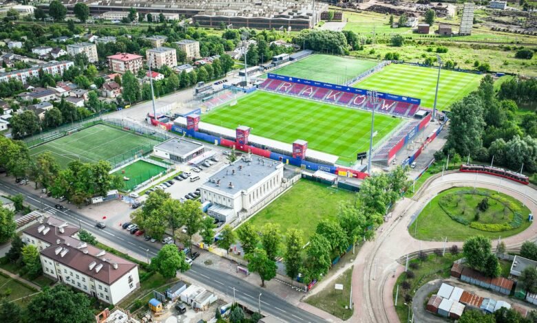 Jest kolejny przetarg na przebudowę stadionu Rakowa. Fot. UM Częstochowa
