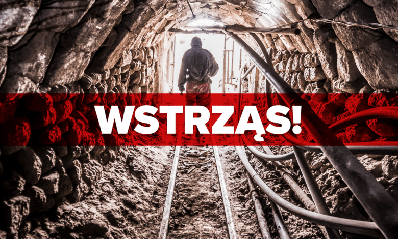 Wstrząs w kopalni