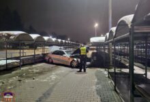 Tychy: Staranował stragany na targowisku. Ukrainiec był kompletnie pijany/fot.112 Tychy - Tyskie Służby Ratownicze