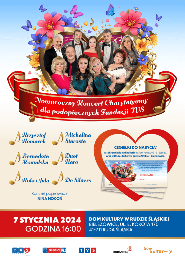 Noworoczny Koncert Fundacji TVS. Gdzie nabyć wejściówkę?