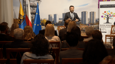 Rada Seniorów. Mówi prezydent Katowic Marcin Krupa.