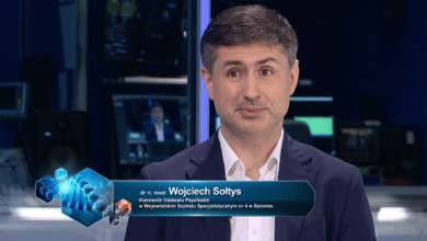 Dr Wojciech Sołtys, kierownik oddziału psychiatrii w Wojewódzkim Szpitalu Specjalistycznym nr 4 w Bytomiu i zastępca dyrektora ds. Centrum Zdrowia Psychicznego tego szpitala.