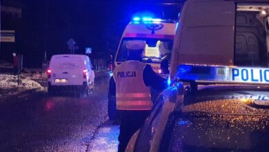 Tragedia w Korbelowie. 40-latek zginął na miejscu/fot.Śląska Policja