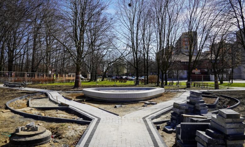 Katowice: Dokończą budowę fontanny solankowej w Giszowcu/fot.UM Katowice