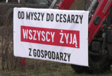 protest rolników