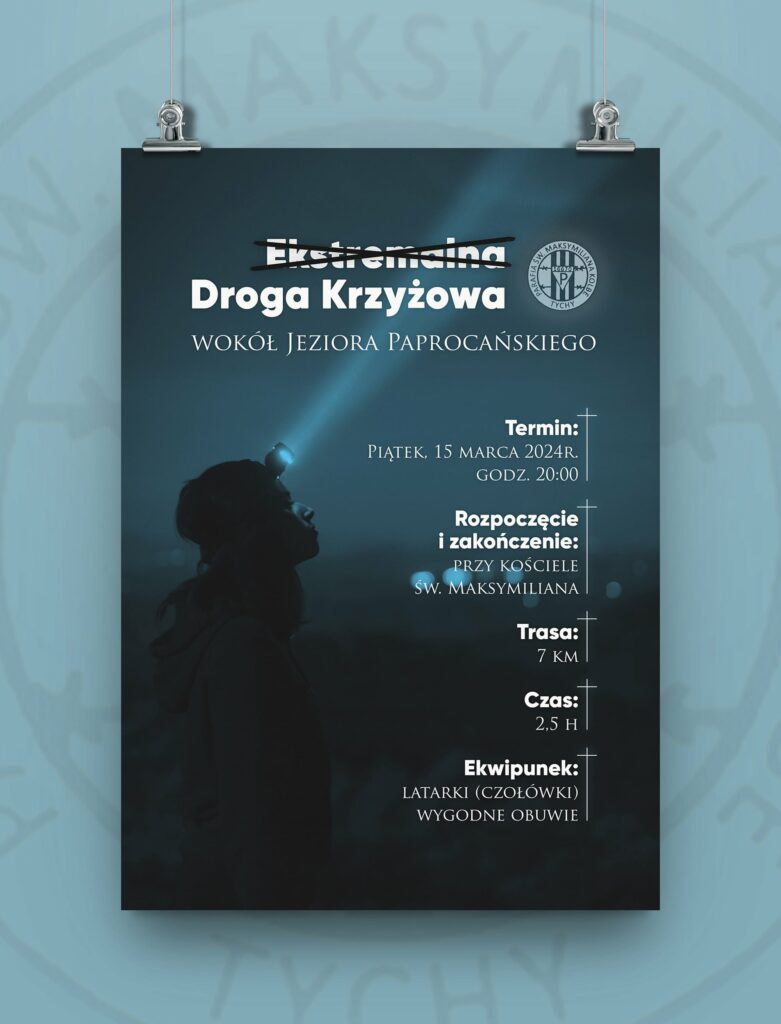 Droga krzyżowa wokół Jeziora Paprocańskiego/fot.parafia M.Kolbego