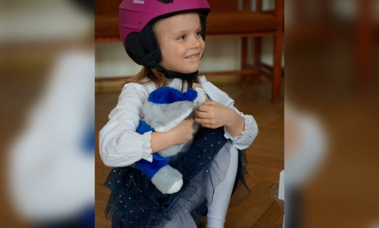 6-letnia Marcelina uratowała życie swojej mamie/fot.Policja Pomorska