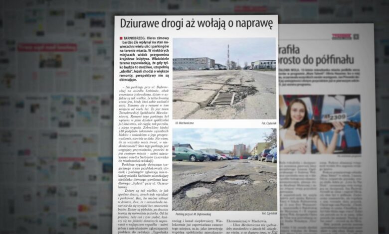 Dobre wieści z DPS i koszmarne dziury w drodze. Przegląd prasy
