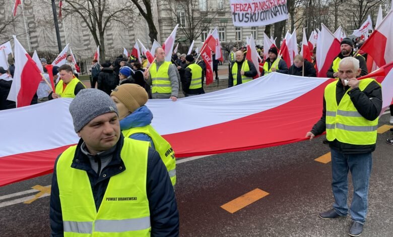 Protest rolników 7 marca