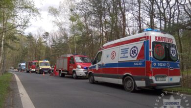 Tychy: Śmierć na DK86. Nie żyje motocyklista/fot.Śląska Policja/fb