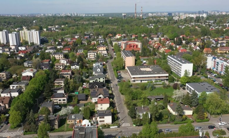 Katowice - Brynów z drona