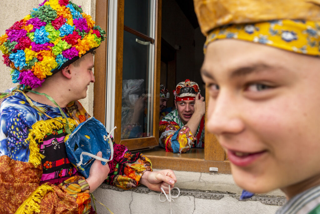 Śmiergust w Wilamowicach. Fot. Paweł Jędrusik