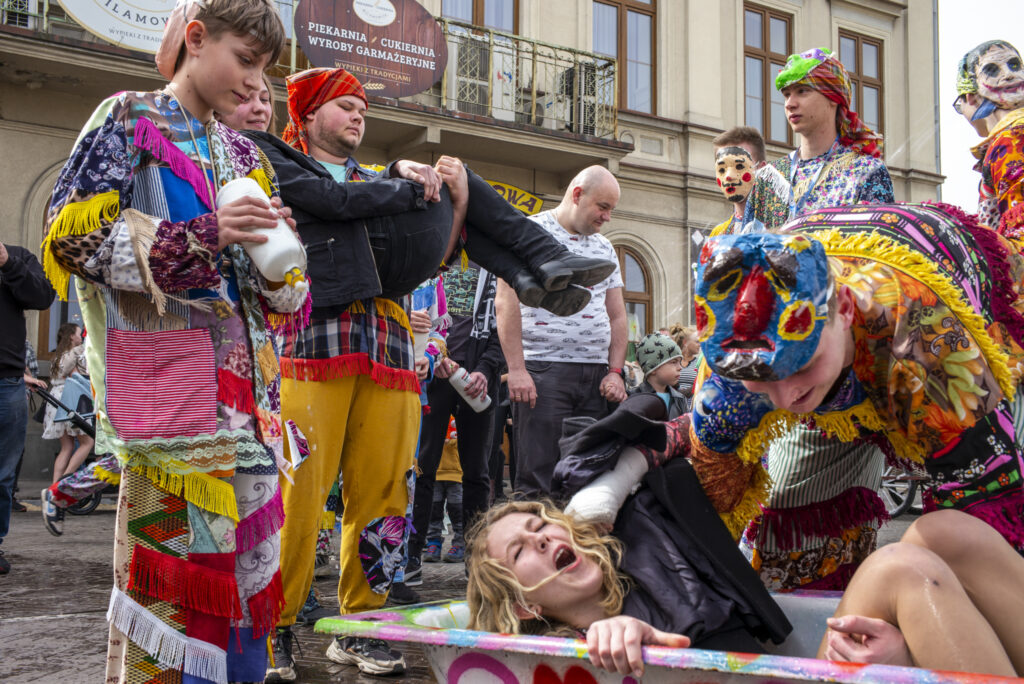 Śmiergust w Wilamowicach. Fot. Paweł Jędrusik