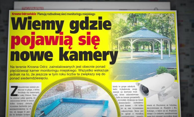Wiemy, gdzie pojawią się nowe kamery. Przegląd prasy 30.04.2024