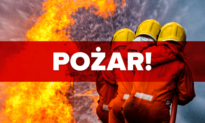 Pożar w Zabrzu. Ewakuowano lokatorów