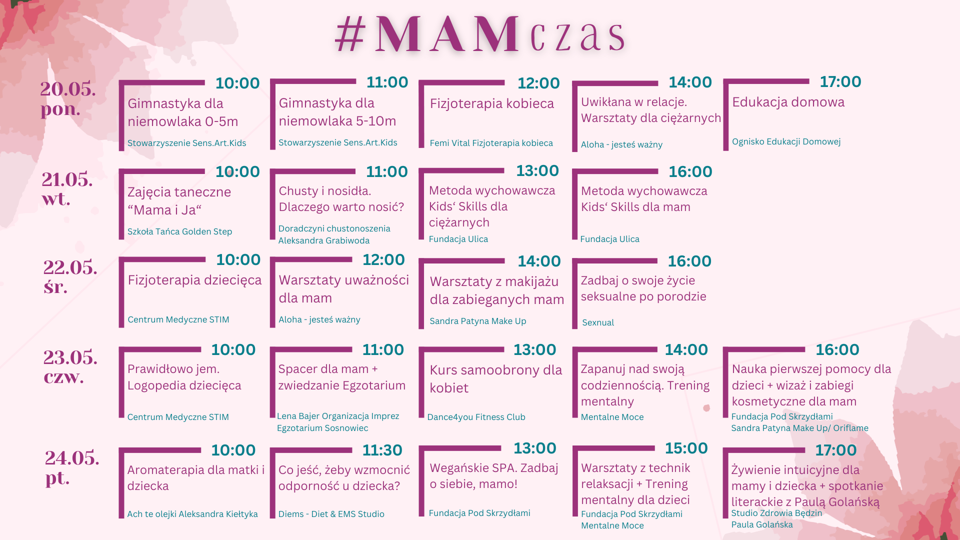 #MAMczas – Sosnowiecki Tydzień dla Mam